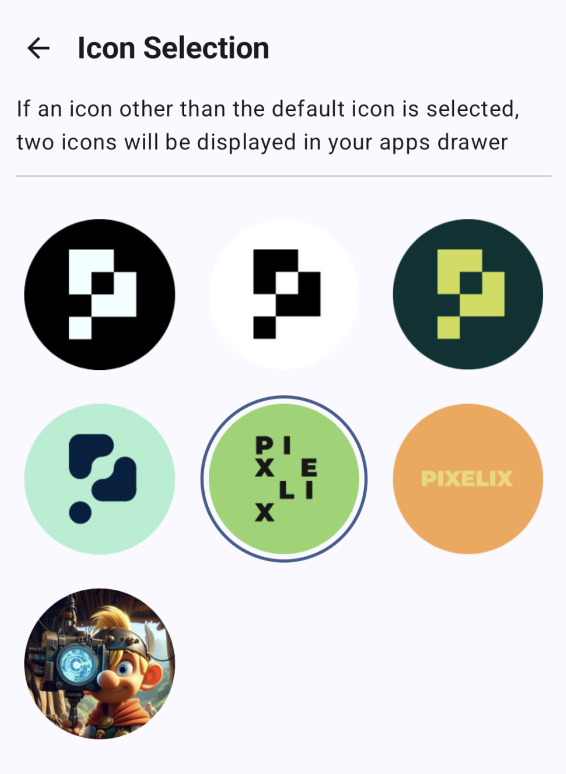 Github release section of Pixelix version 3.0.0